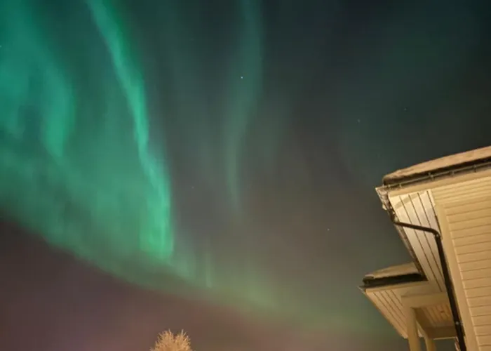 Rum i privatbostad Soverom Med Enkelseng Pa Vakre Senja